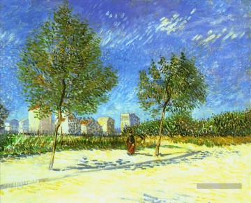 À la périphérie de Paris Vincent van Gogh Peinture à l'huile
